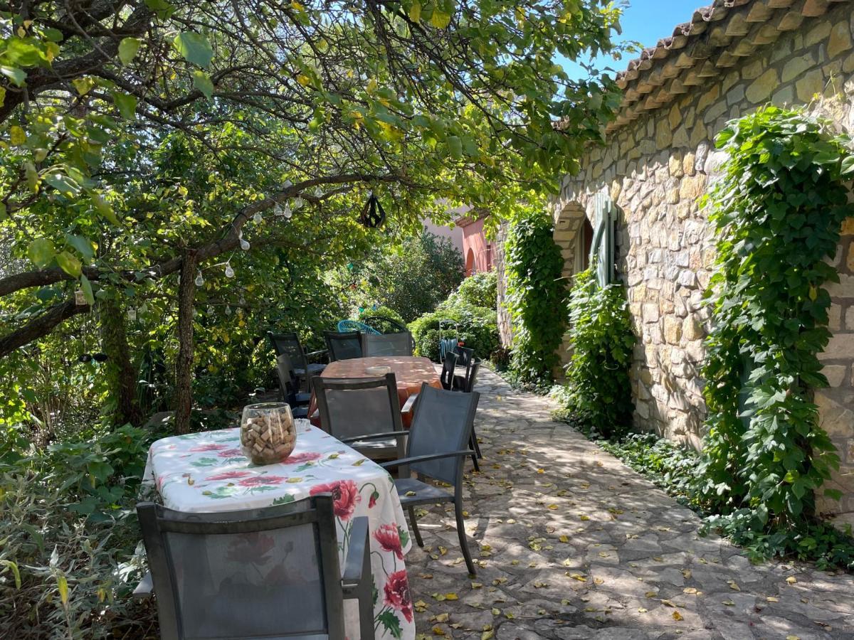 Hotel Oustal Du Pic Saint Loup Exterior foto