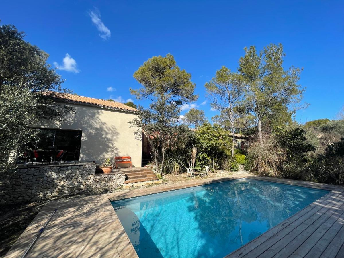 Hotel Oustal Du Pic Saint Loup Exterior foto